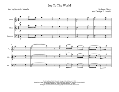 Joy To The World (arr. Dominic Meccia)