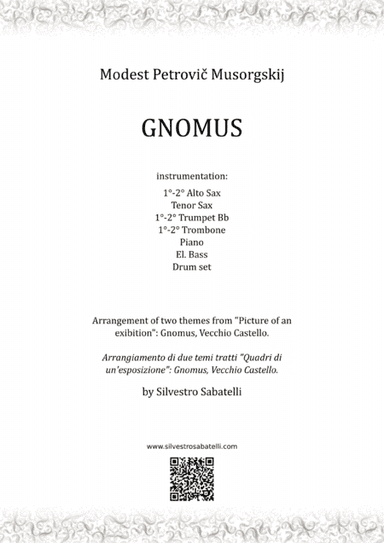 Gnomus - Funky (arr. Silvestro Sabatelli)