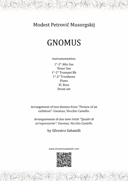 Gnomus - Funky (arr. Silvestro Sabatelli)