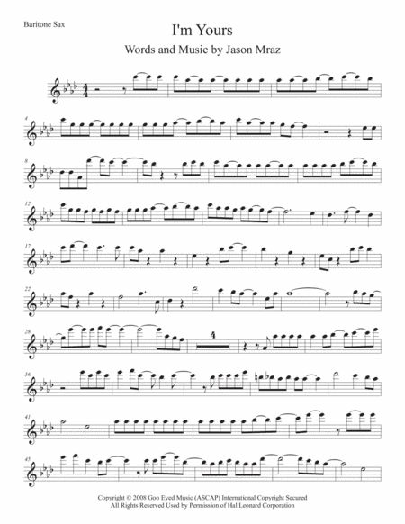 I'm Yours (arr. Kevin Busse)