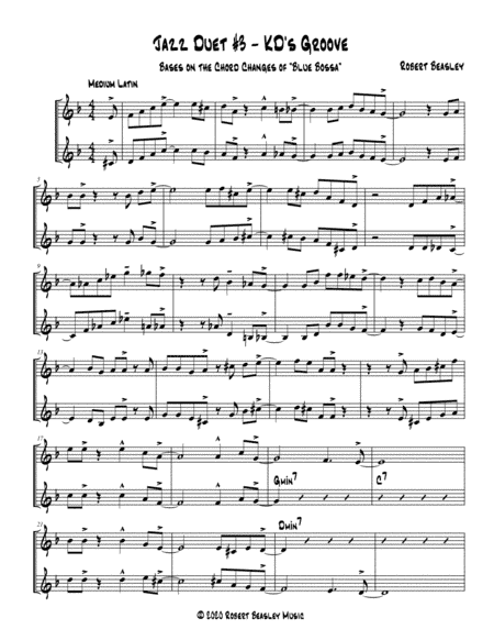 Jazz Duet #3 - KD's Groove