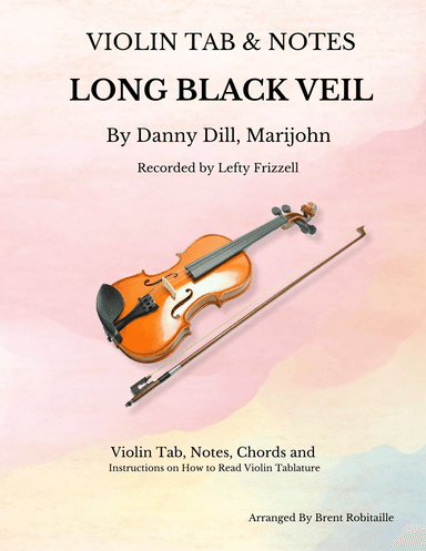 The Long Black Veil (arr. Brent C Robitaille)