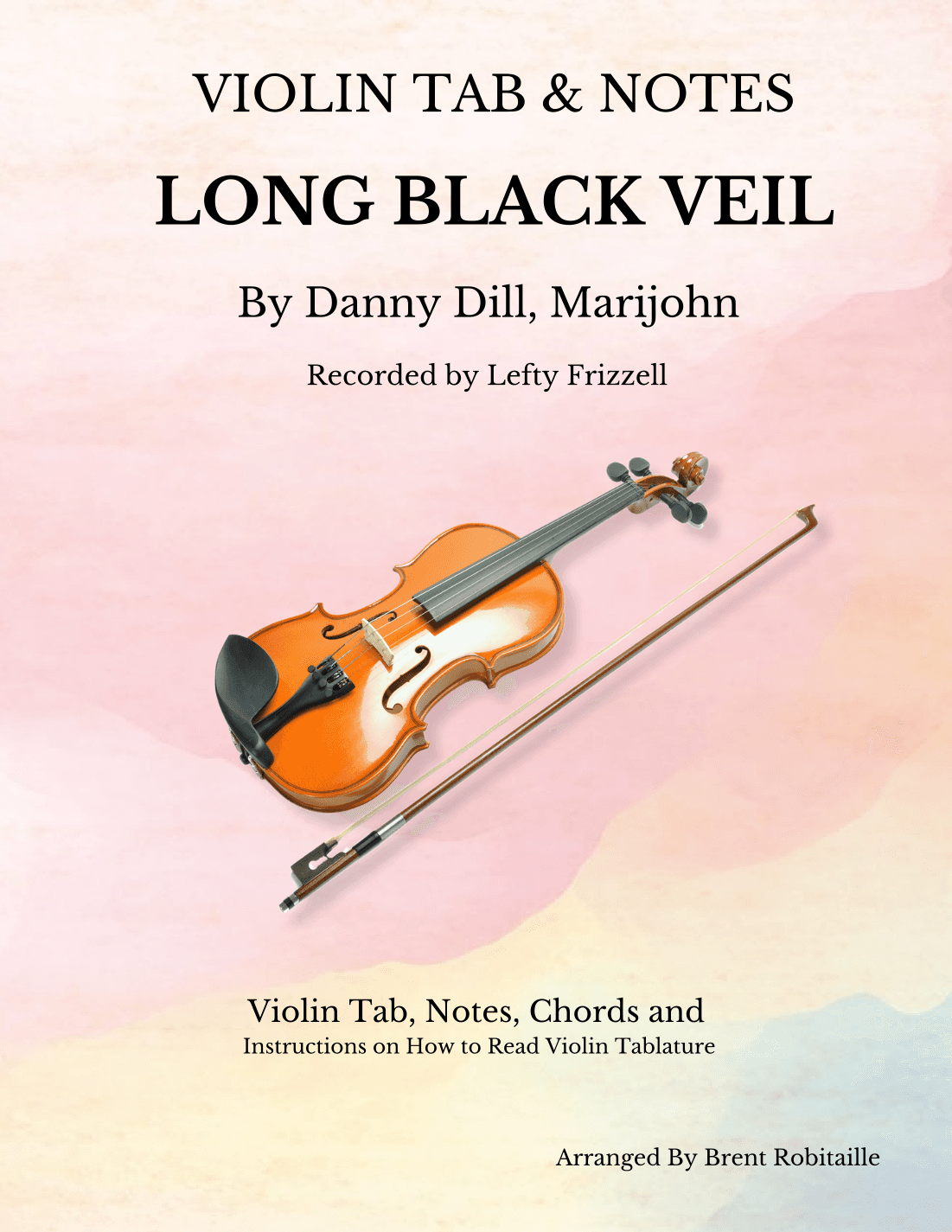 The Long Black Veil (arr. Brent C Robitaille)