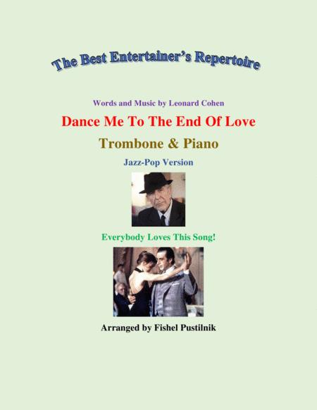 Dance Me To The End Of Love (arr. Fishel Pustilnik)