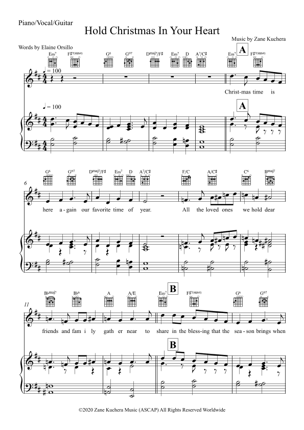 Hold Christmas In Your Heart