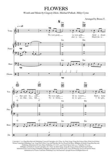 Flowers (arr. Bruna T.)