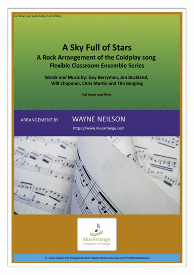 A Sky Full Of Stars (arr. Wayne Neilson (APRA/AMCOS/MAGA))