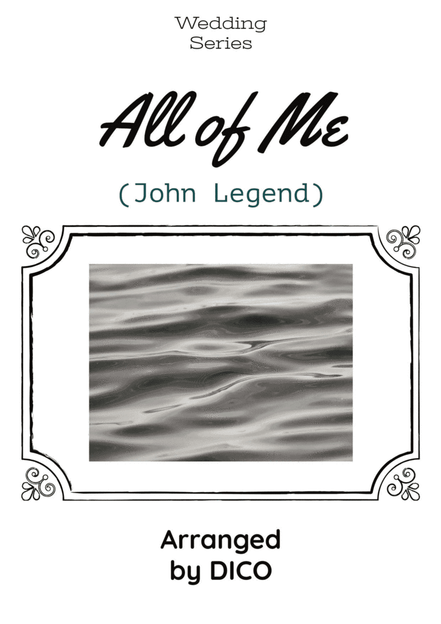All Of Me (arr. Dico)