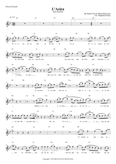 L' Aziza (arr. Stephane ELSINY)