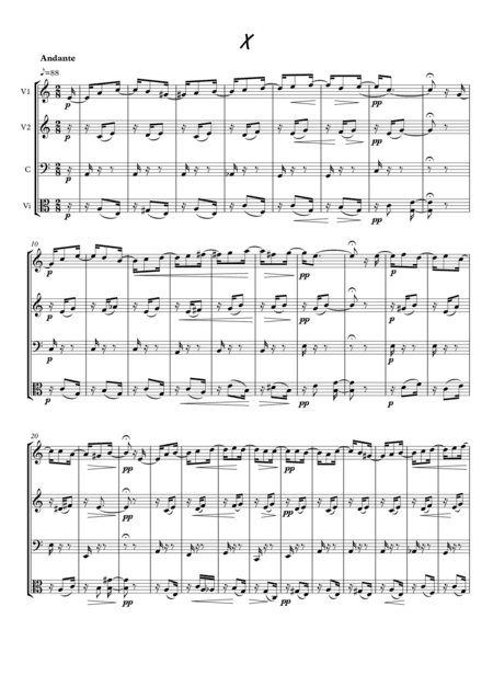 Scenes from Childhood 15-10 (arr. PianoSheetNow)