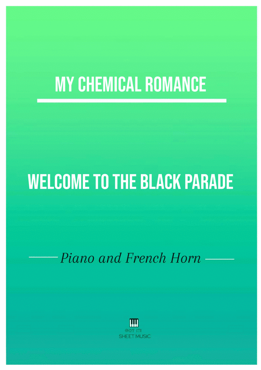 Welcome To The Black Parade (arr. ANDRE LAITANO)