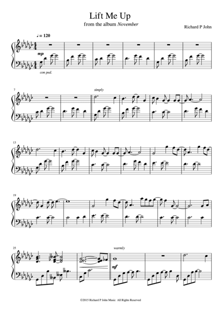 Lift Me Up (from November)