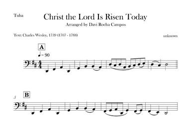 Christ the Lord is Rises today (arr. Davi Rocha Campos)