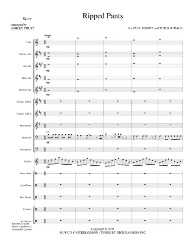 Ripped Pants (arr. Ashley Crust)