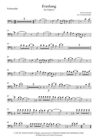Everlong (arr. Fernando Britto)