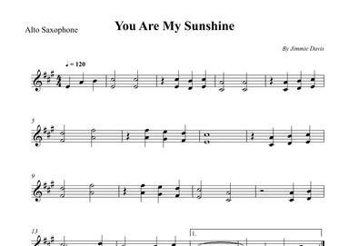 You Are My Sunshine (arr. Wesley S. SIlva)