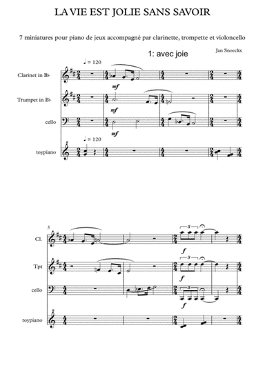 la vie est jolie sans savoir