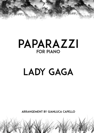Paparazzi (arr. Gianluca Capello)