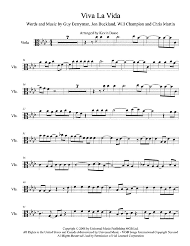 Viva La Vida (arr. Kevin Busse)