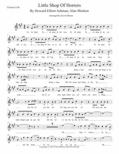 Little Shop Of Horrors (arr. Kevin Busse)