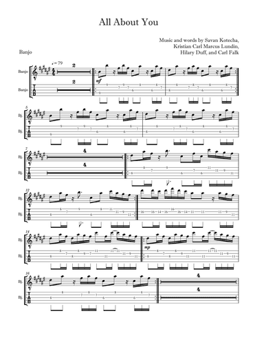 All About You (arr. David Lartey)