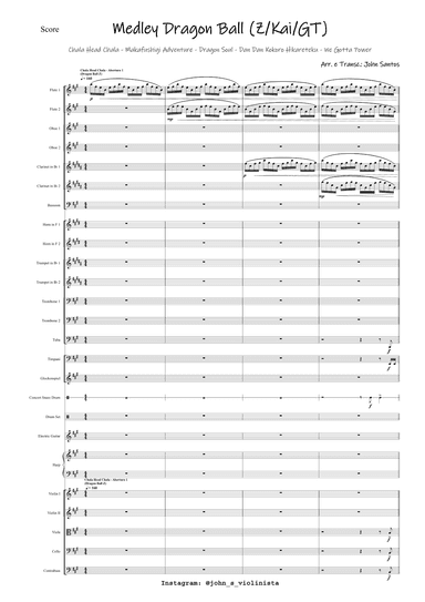 Dragon Ball Medley (arr. John Santos)
