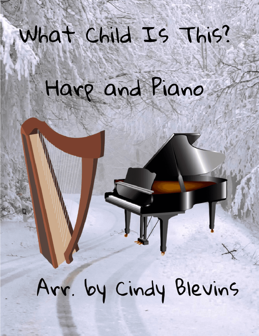 What Child Is This? for Piano and Harp Duet (arr. Cindy Blevins)