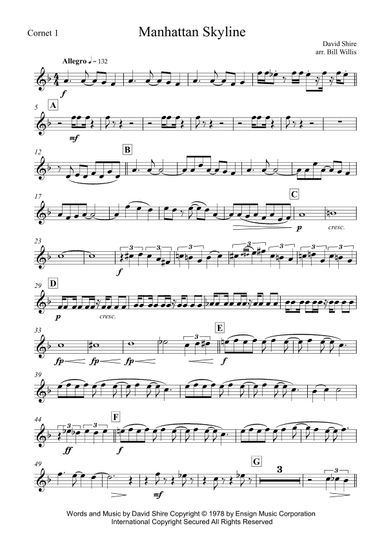 Manhattan Skyline (arr. Bill Willis)
