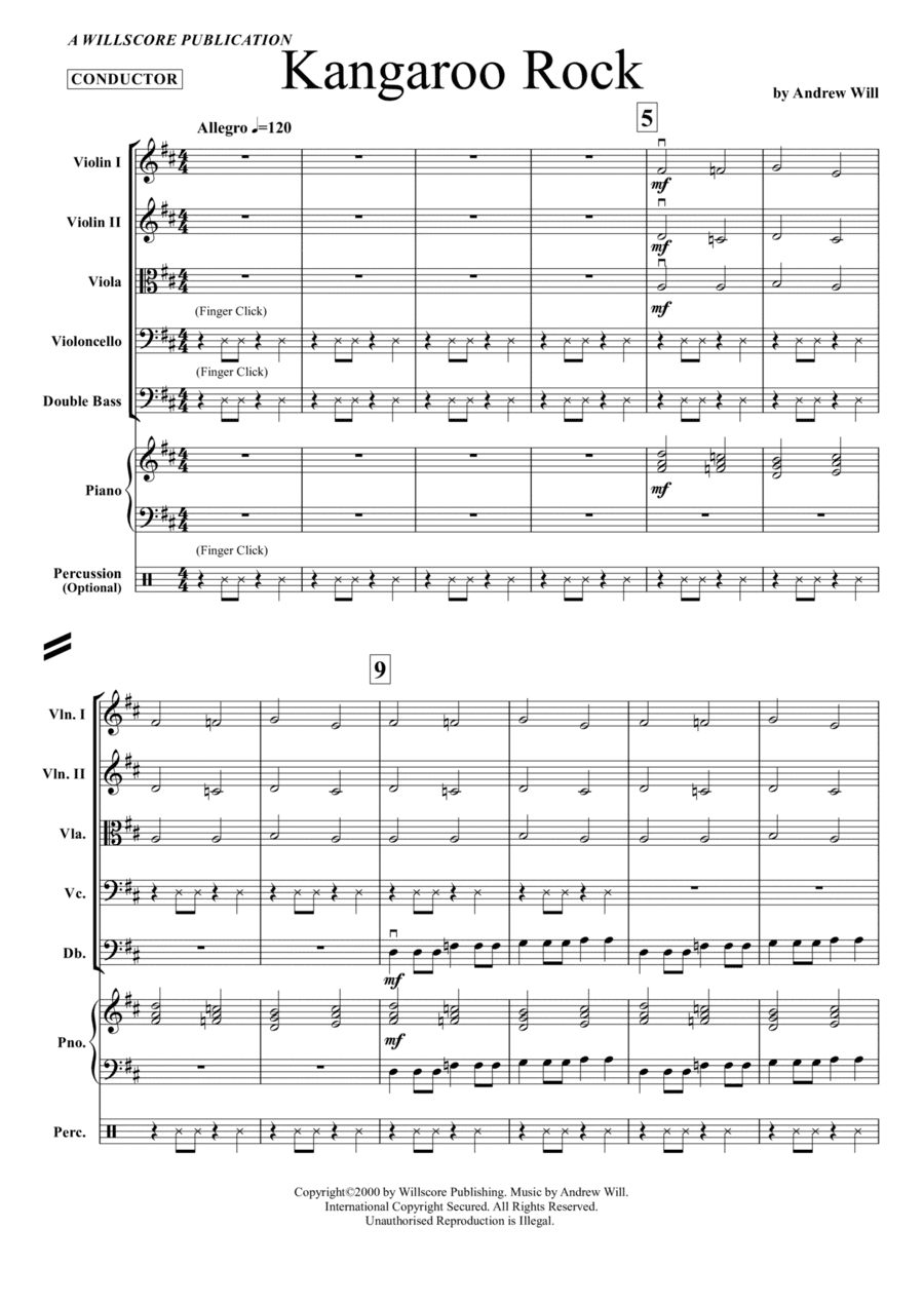 Kangaroo Rock (String Orchestra)