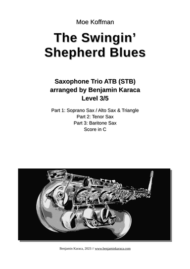 The Swingin' Shepherd Blues (arr. Benjamin Karaca)