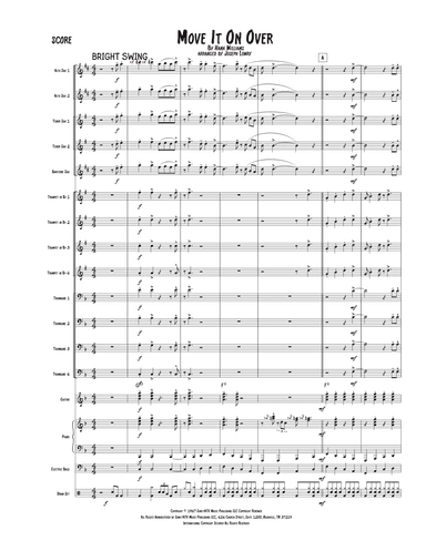 Move It On Over (arr. Joseph Lowry)
