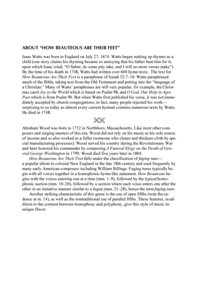 How Beauteous Are Their Feet (arr. Ryan D. Neaveill)