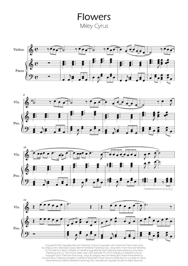 Flowers (arr. Ygor Nunes)