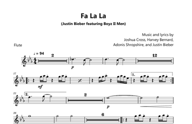 Fa La La (arr. David Lartey)