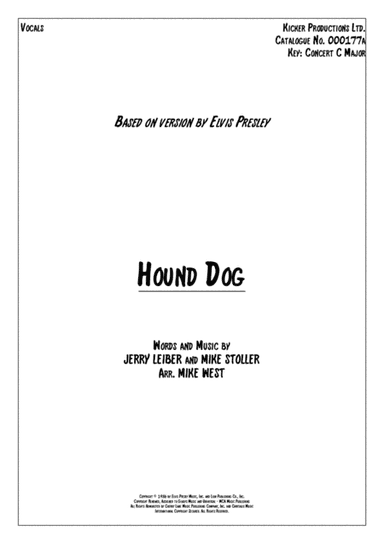 Hound Dog (arr. Mike West)