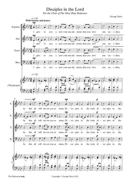 Disciples in the Lord