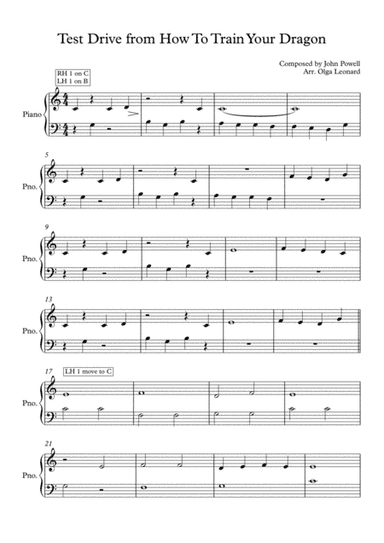 How To Train Your Dragon (arr. Olga Leonard)