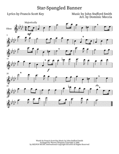 The Star Spangled Banner (arr. Dominic Meccia)