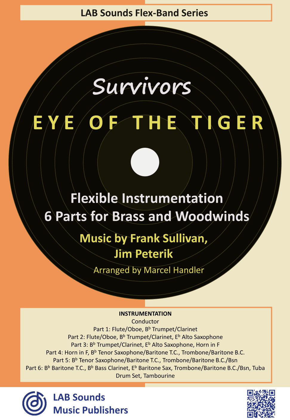 Eye Of The Tiger (arr. Marcel Handler)