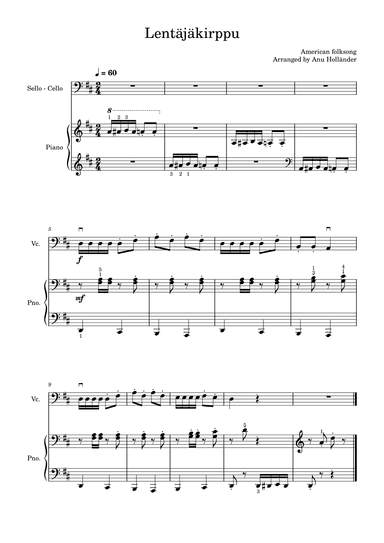 Soittosalkku: Lentäjäkirppu (Flying Flea) (arr. Anu Holländer)