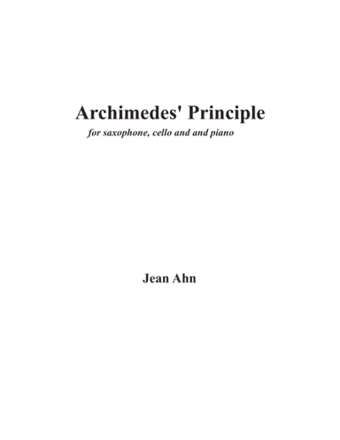 Archimedes' Principle