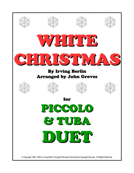 White Christmas (arr. John Groves)