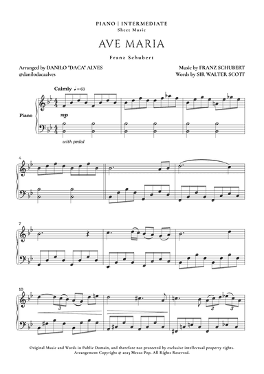 Ave Maria (arr. Danilo "Daca" Alves)