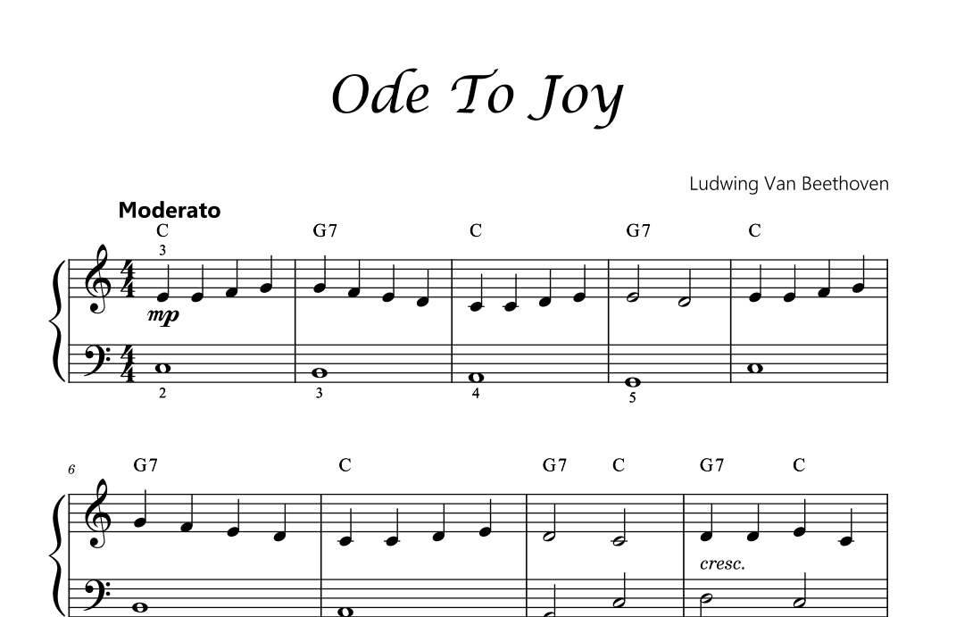 Ode To Joy (arr. Luís Gustavo Rossato)