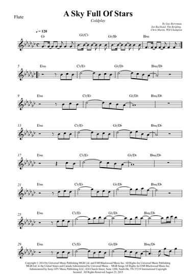 A Sky Full Of Stars (arr. Wesley S. SIlva)