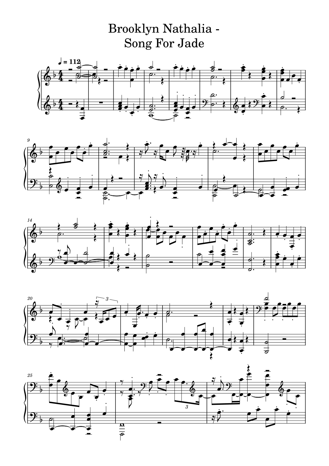 Song For Jade