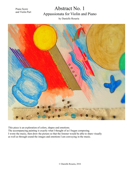Abstract No. 1: Appassionata for Violin and Piano