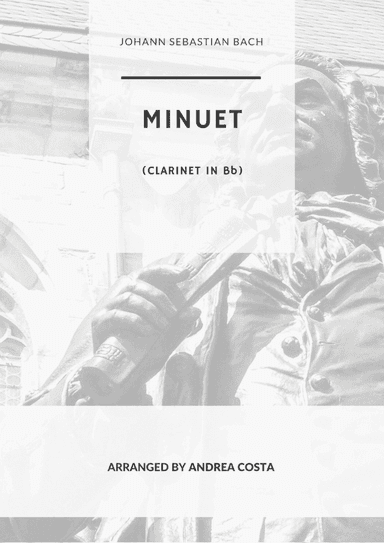 Minuet in D Minor (arr. Andrea Costa)