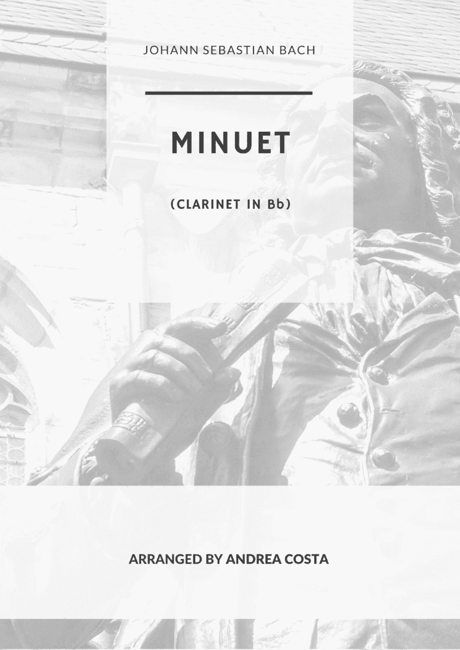 Minuet in D Minor (arr. Andrea Costa)