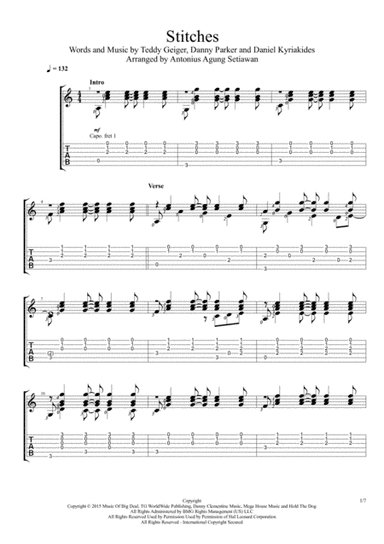 Stitches (arr. Antonius Agung Setiawan)